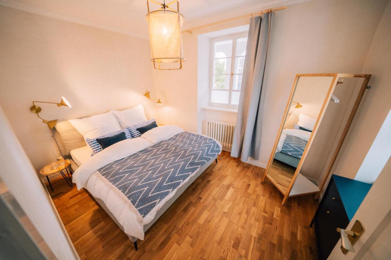 Gut Foersterlay - Exklusive Boutique Apartments Im Historischen Winzerhaus Direkt An Der Mosel Lösnich Esterno foto